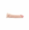 Simple Pleasure dildo cyberskóra kolor cielisty 20,5 cm